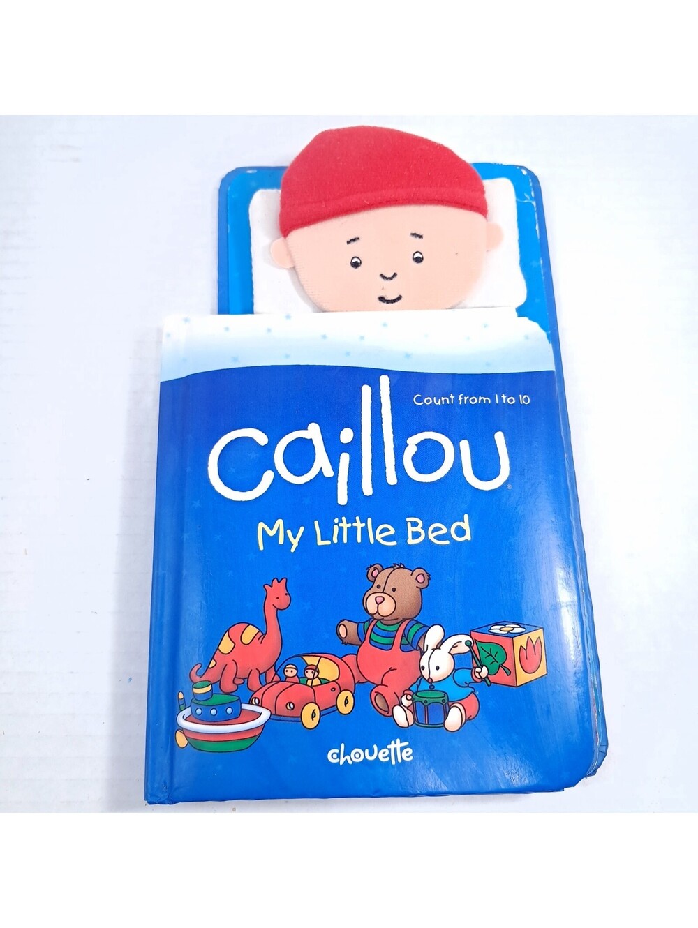 Caillou: My Little Bed Count from 1 to 10 book Chouette 2012 bedtime learning